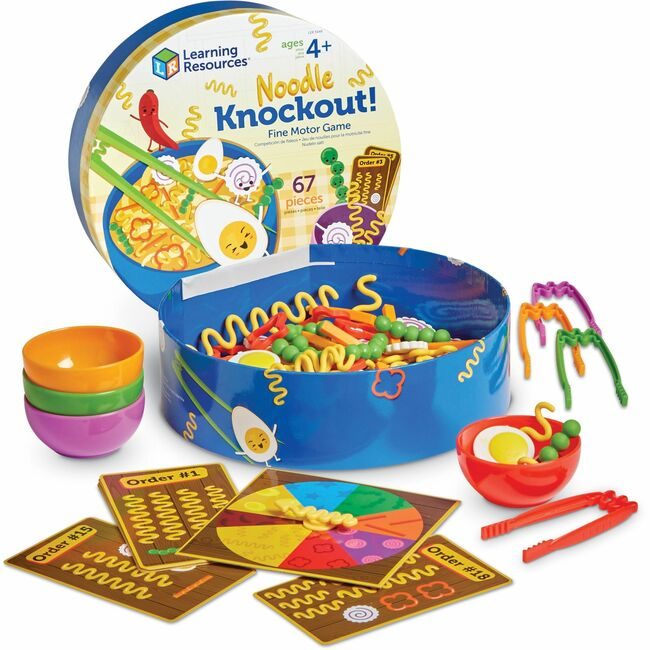Learning Resources Game Fine Motor Noodle K/Out LRNLER5549
