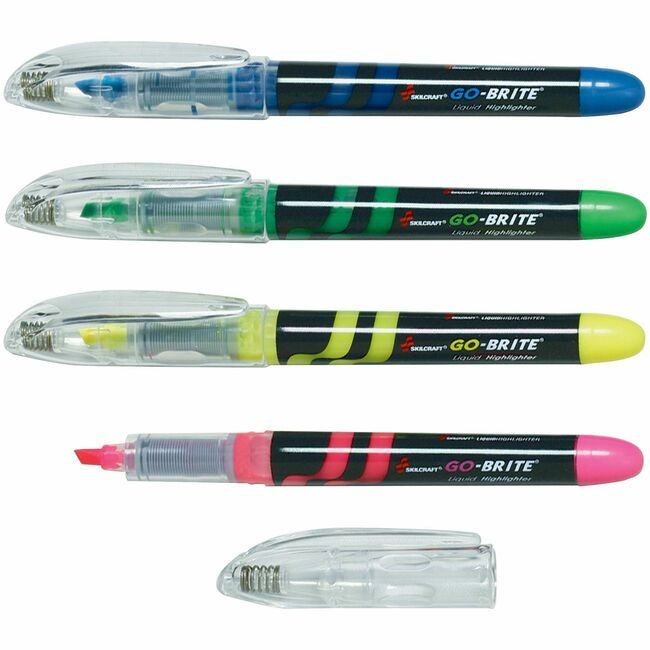 Varies / verify SKU SKU-LEVEL VERIFICATION REQUIRED Highlighter Liquid 4 Pack Assorted NSN4613779