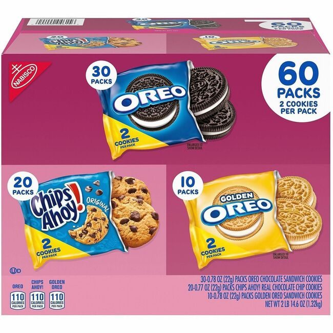 Varies / verify SKU SKU-LEVEL VERIFICATION REQUIRED Food Nabisco Cookie 60 Count GRR22000729