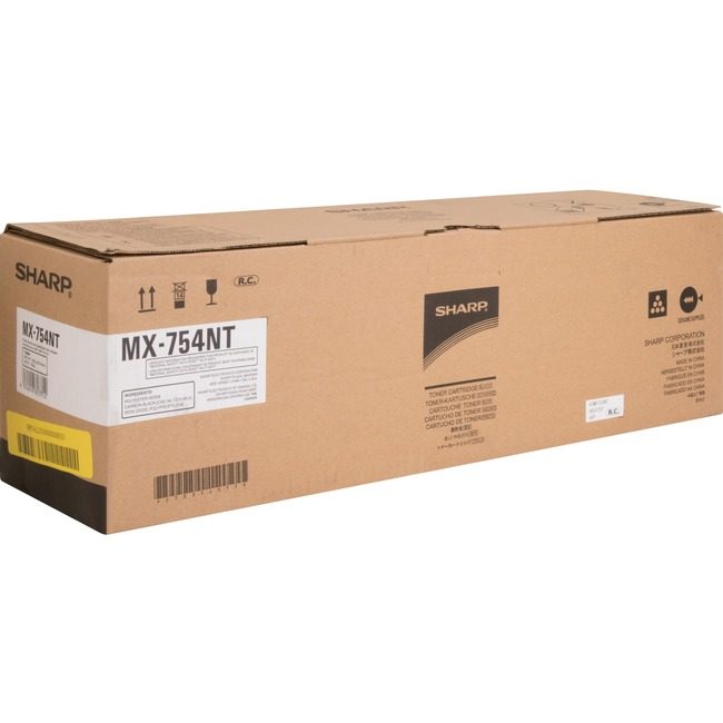 Sharp Electronics Crtdg Lsr 654 754 Black 83K SHRMX754NT