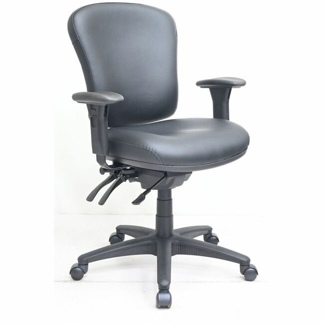 Lorell Chair Midback Task Am Vinyl Black LLR66124