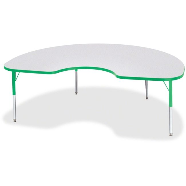 Jonti-Craft, Inc. Table Kidney 48X72 Gy/Gn JNT6423JCE119