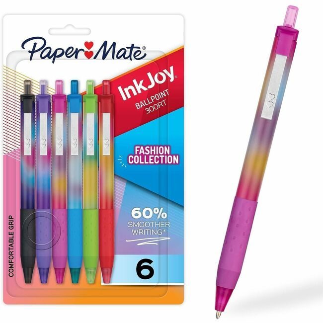 Newell Brands Paper Mate Pen INKJOY 300RT Fasst 6 Count PAP2226848