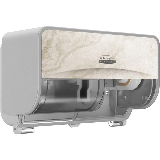 Kimberly-Clark Professional Kleenex / Scott / WypAll / Kimtech Dispenser Srb Bt 2 HRZ Mrbl KCC58742