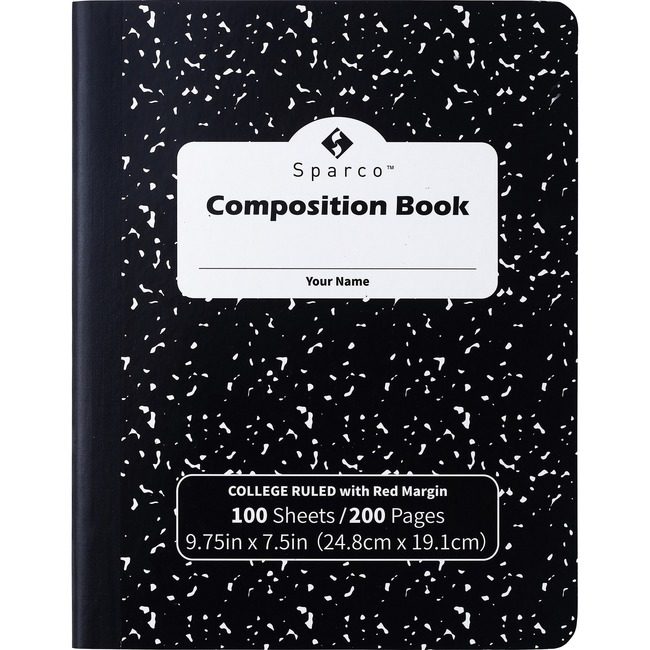 Sparco Book Comp Cllg 100ST 12PCS SPR00333