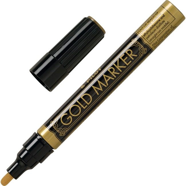 Pilot Corporation of America Marker Paint Medium Gold PIL41700