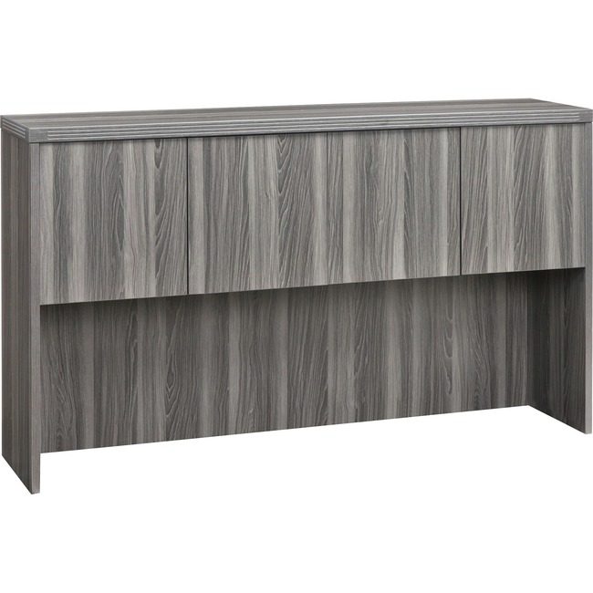 Safco Products Hutch 2DOOR Gray SAFAHW72LGS