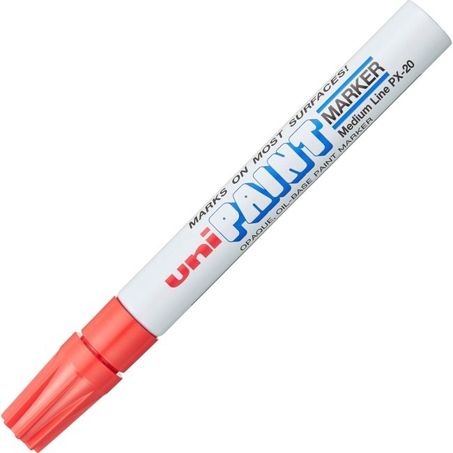 Mitsubishi Pencil Co. / uni-ball Marker Uni-Paint Oil Medium Red UBC63602