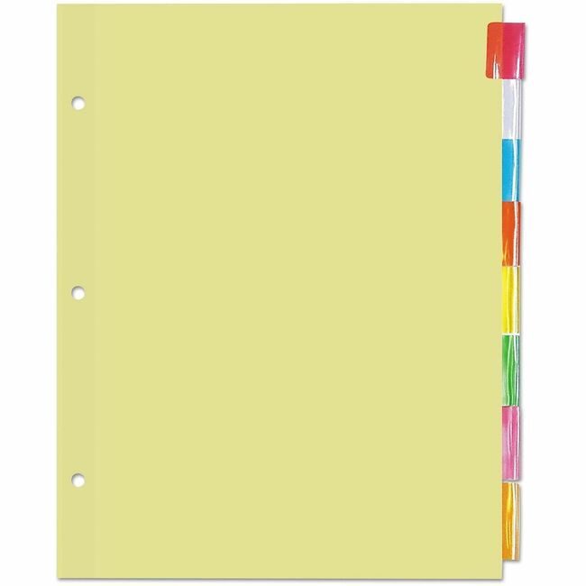 Universal Office Products Index Binder 8COL TB 24/BX UNV20840