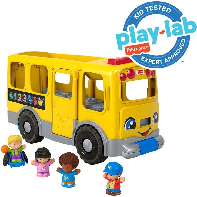 Fisher-Price Bus School Yellow FIPGLT75