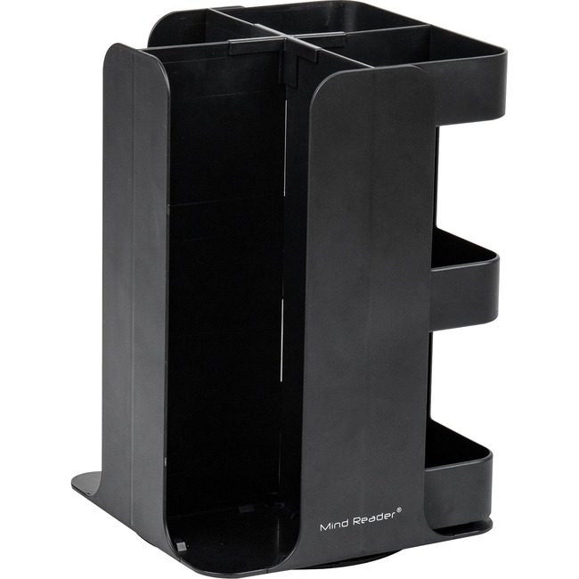 Mind Reader Products Organizer 8COMPARTMENT Black EMSCUPOSPIN