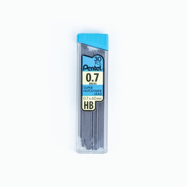 Pentel of America Refill Lead 0.7MM 30 Count PENC27-HB