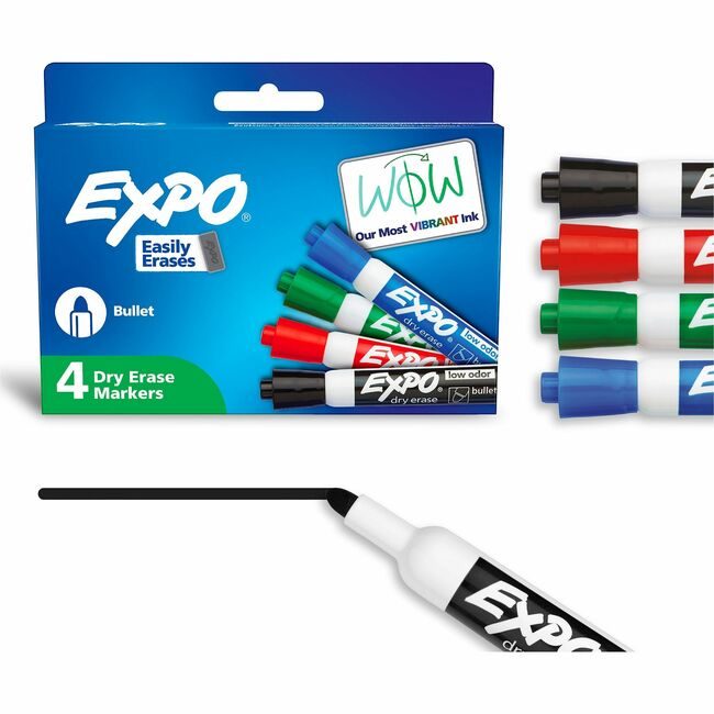 Sharpie / Expo / Prismacolor / Sanford Newell Brands / Sanford Sharpie / Expo / Prismacolor / Marker Dryers Lo Bullet 4 Pack SAN82074A
