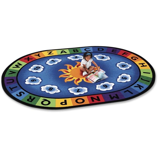 Carpets for Kids Rug Sunnyday 4"5"X55" Oval CPT9445