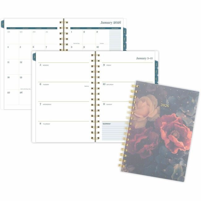 ACCO Brands AT-A-GLANCE Planner Mnt Garden Wm Small AAG1768200