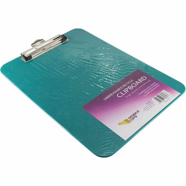 Baumgartens Clipboard Rcy Unbrkabl Green BAU61626