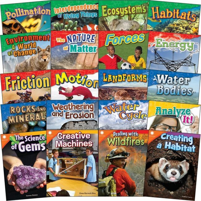 Teacher Created Materials / Shell Education Set Book Science GR 2 20-BK SHL126783