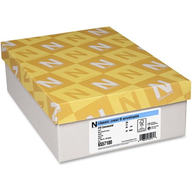 Neenah Paper Envelope Classic Ivory #10 NEE6557100