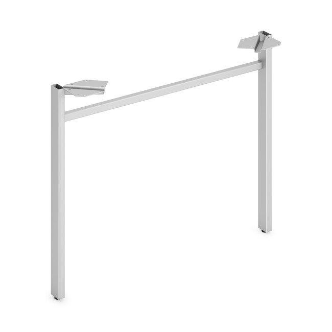 The HON Company Leg U 30"W Silver HONLPLLEG30USVR