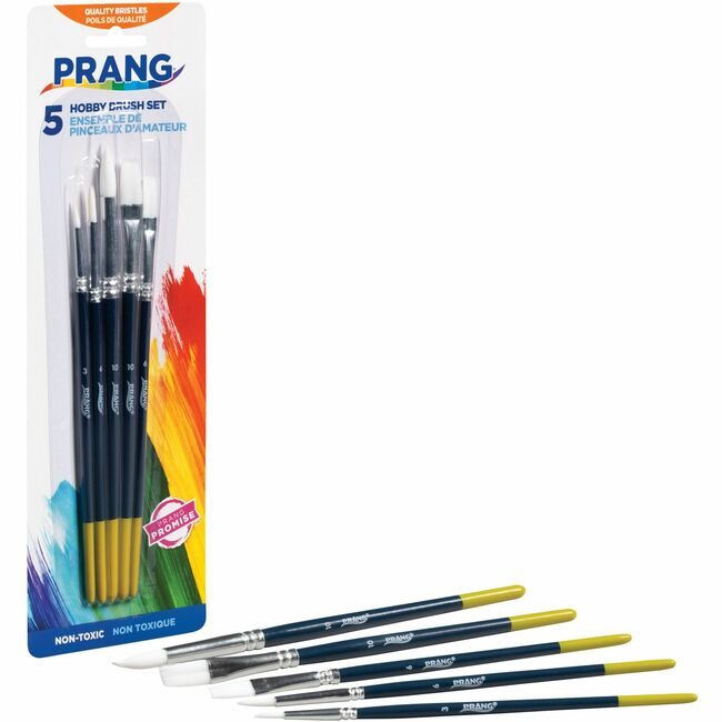 Dixon / Ticonderoga Dixon Ticonderoga Company / Set Brush Hobby Assorted 5 Count DIX94005