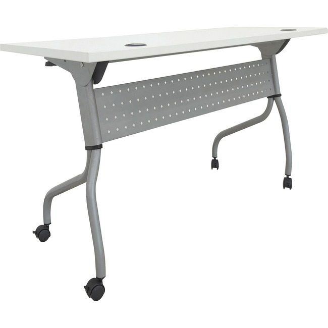 Lorell Table Trn Flip 48X24 Sl/We LLR60745