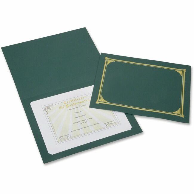 Varies / verify SKU SKU-LEVEL VERIFICATION REQUIRED Holder Certificate Grn/Gld NSN6272961