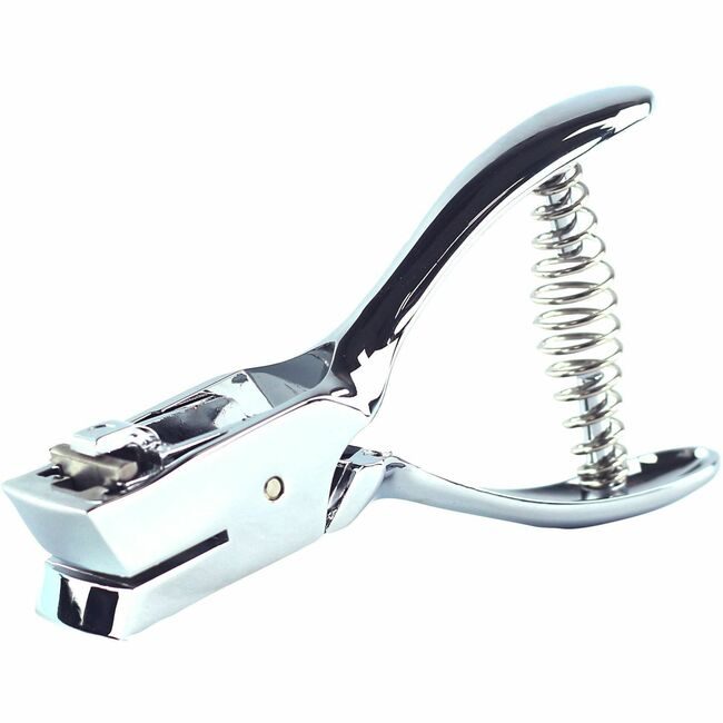 Business Source Punch Slot 15X4MM HOLE Slvr BSN39282
