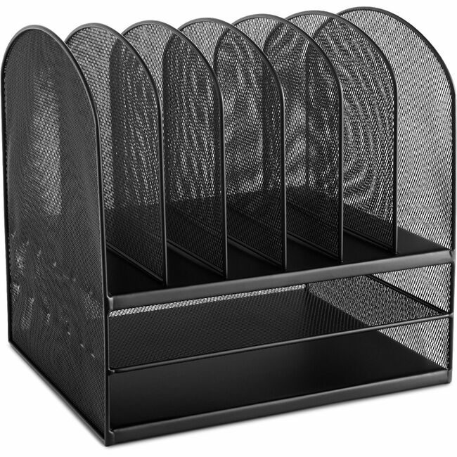 Safco Products Organizer Dsk 2HRZ 6UPRT ME SAF3255BL