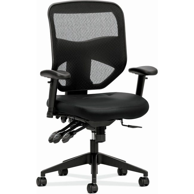 basyx by HON The HON Company basyx by Chair Task Hback Lthr Black BSXVL532SB11