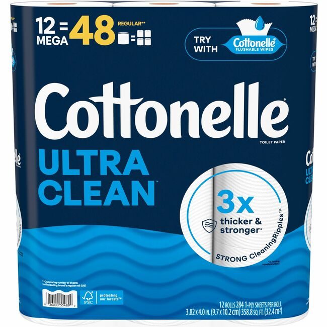 Kimberly-Clark Professional Kleenex / Scott / WypAll / Kimtech Paper Toilet Clean 12 KCC55489