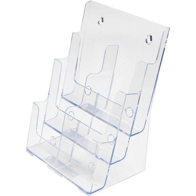 Deflecto Holder Lit 6 LEAF Clear DEF77401