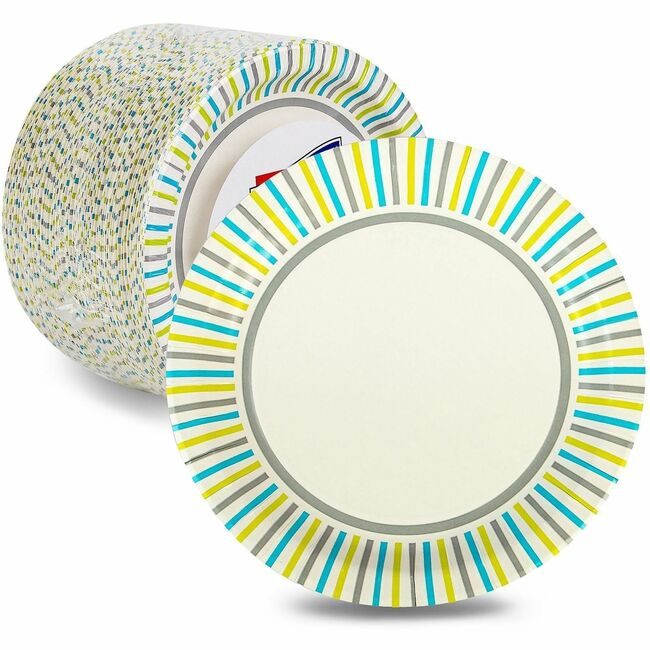Genuine Joe Plates Printed Paper 7" GJO10321CT