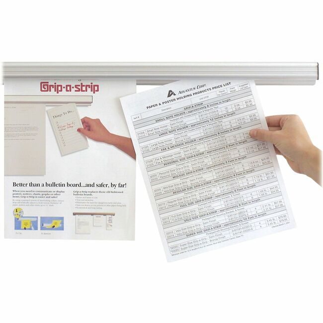 Advantus Corporation Rail Dsply Grip-A-Strip 24" AVT2000