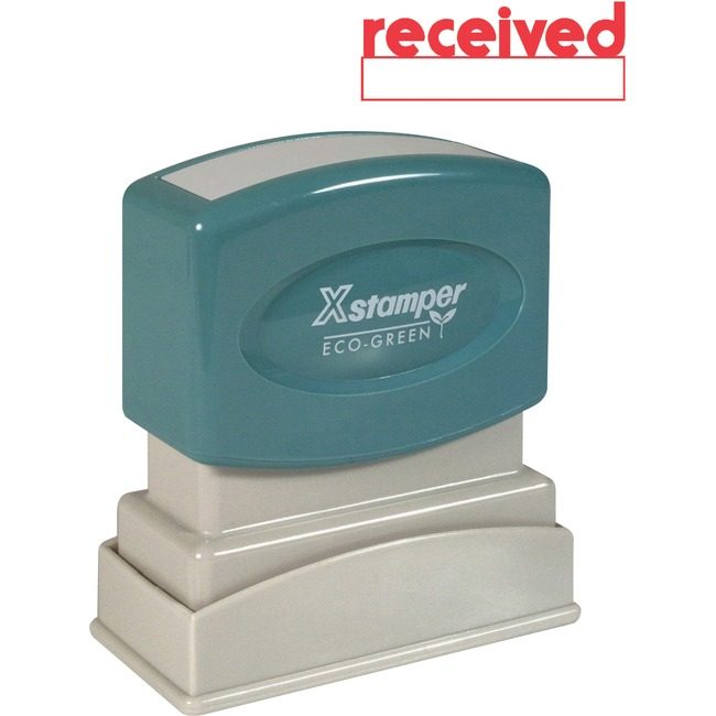 Shachihata / Xstamper Stamp Pre-Inked Received Red XST1223