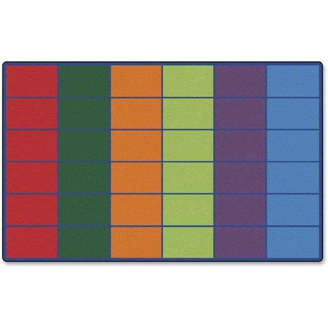 Carpets for Kids Rug Colorful 84"X134"RECT CPT4634