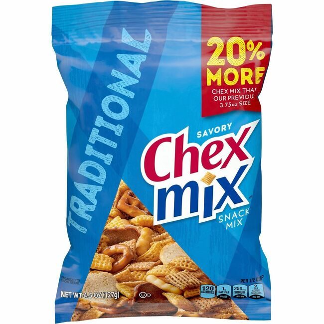 General Mills Pillsbury / Nature Valley / product-specific Snacks Chex Mix Trad 4.5OZ GNMSN21494