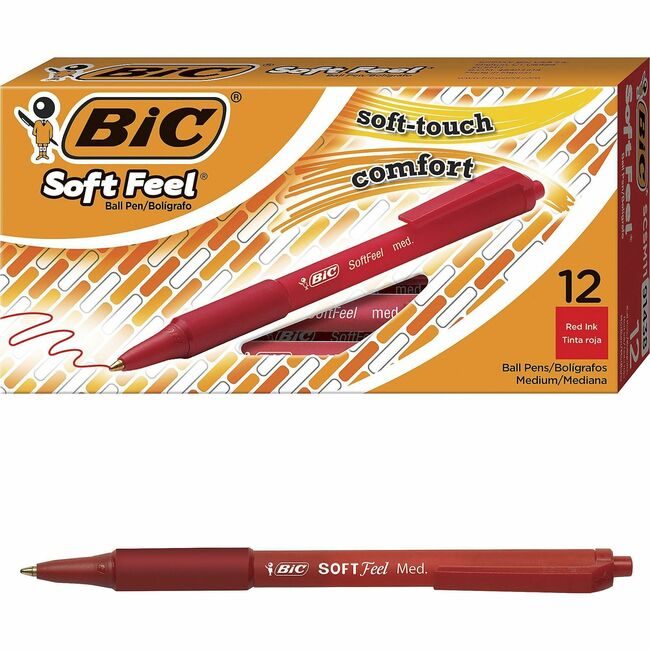 BIC Corporation Pen Sfbp Rt Red Dz BICSCSM11RD