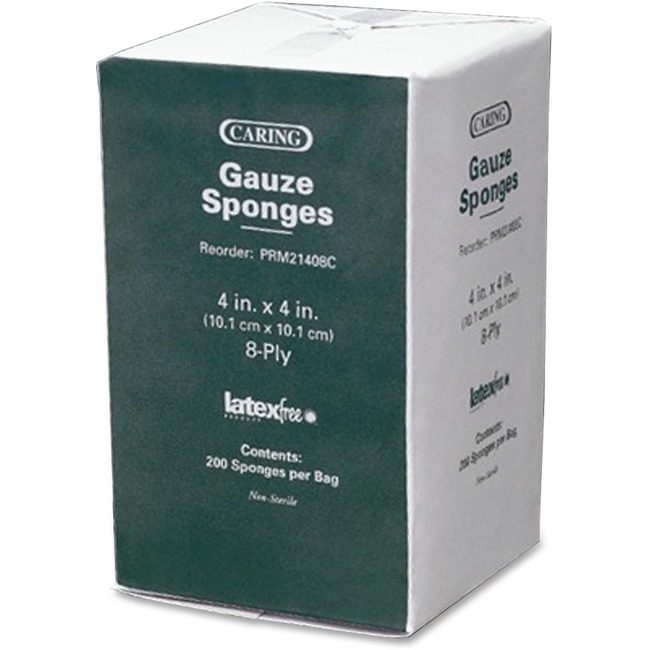 Medline Industries Gauze Sponges 4X4 200/PK MIIPRM21408C