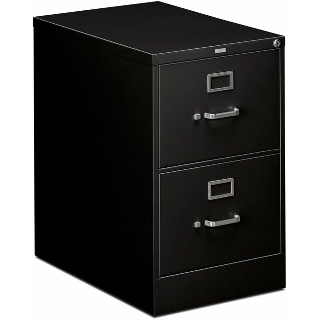 The HON Company File Legal 2DRW W/Lock Black HON312CP-P