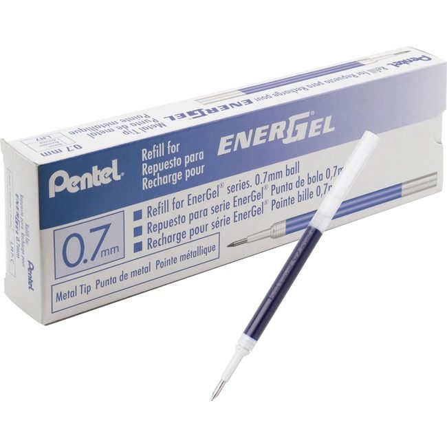 Pentel of America Refill Gel Energel 0.7MM Be PENLR7CBX