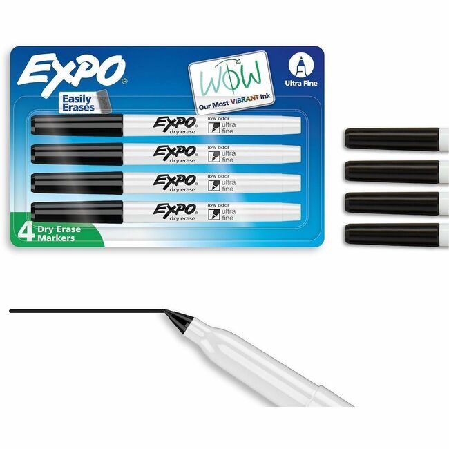Sharpie / Expo / Prismacolor / Sanford Newell Brands / Sanford Sharpie / Expo / Prismacolor / Marker Dre Ufn Black 4 Count SAN2211260