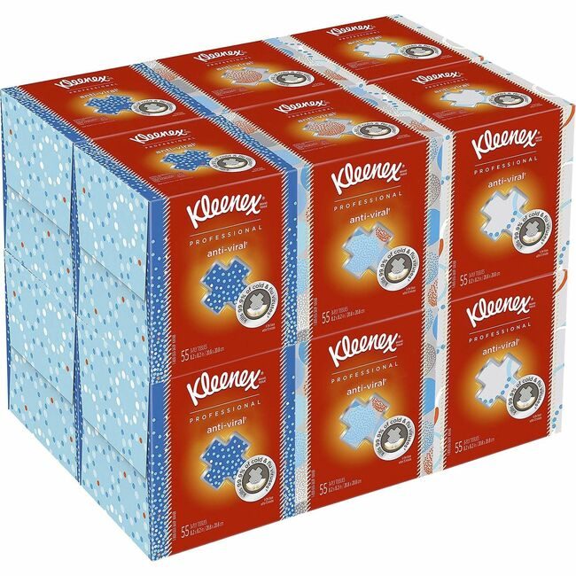 Kimberly-Clark Professional Kleenex / Scott / WypAll / Kimtech Tissue Antiviral KCC21286CT