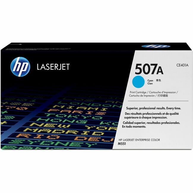 HP Inc. / Hewlett-Packard Crtdg Toner 507A Cyn HEWCE401A