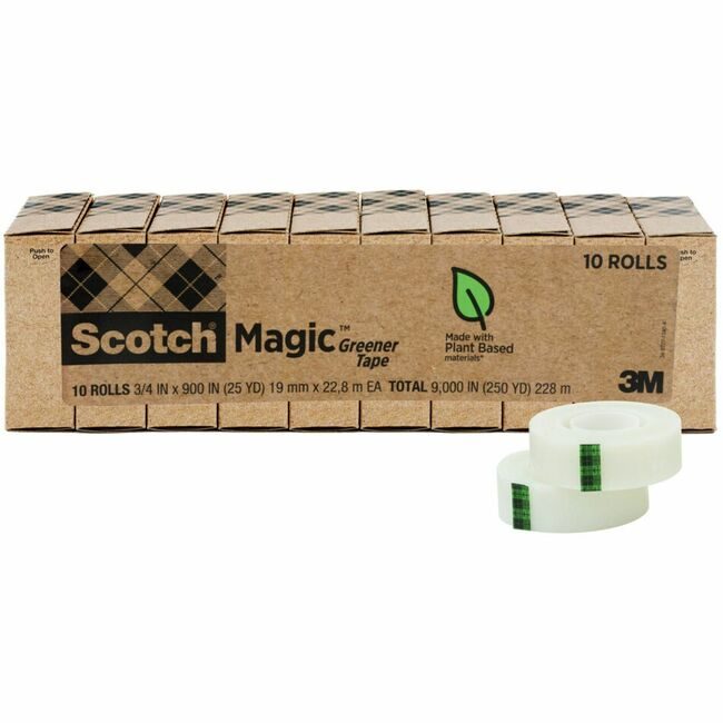 3M Company Tape Inv Eco 3/4"X900" 10 Pack MMM812-10P