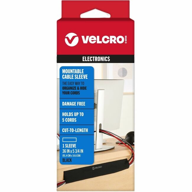 VELCRO Brand Velcro Companies Brand Cable Sleeve Mtable Ctl 36X5.7 VEK30799