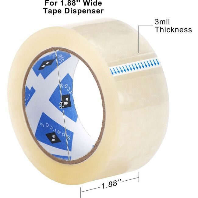 Sparco Tape Pkging 1.88"X55YD SPR64030