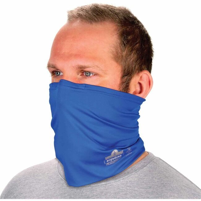 Ergodyne Gaiter Neck 2-LYR Blue L/Xl EGO42149