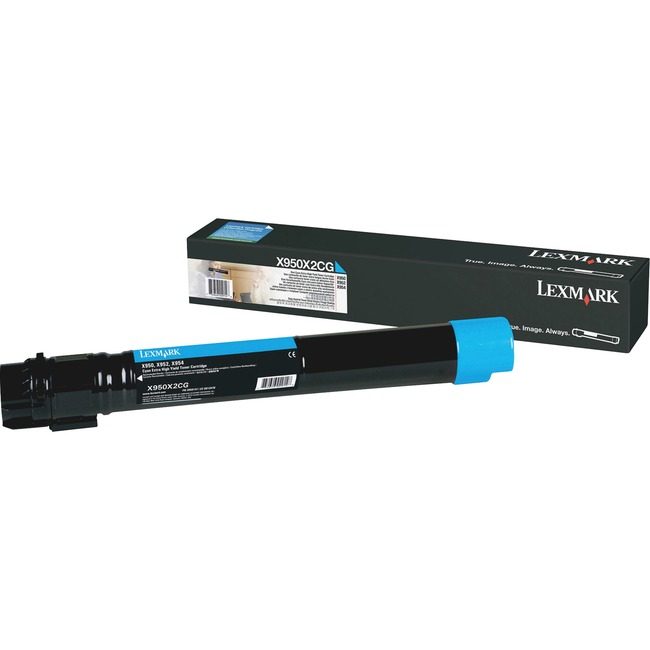 Lexmark International Crtdg X950 SERIES Cyn Xhy LEXX950X2CG