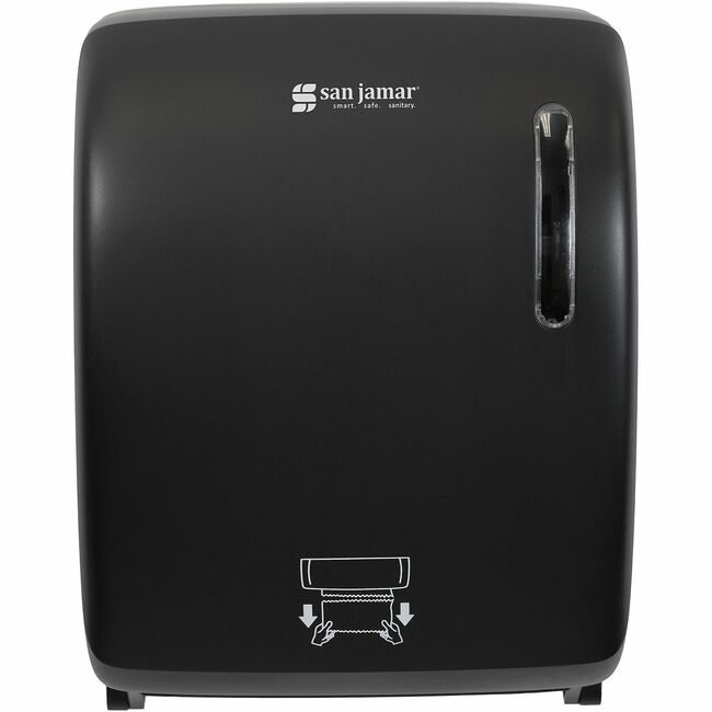 San Jamar Dispenser Towel Hndsfr Black SJMT7200BK
