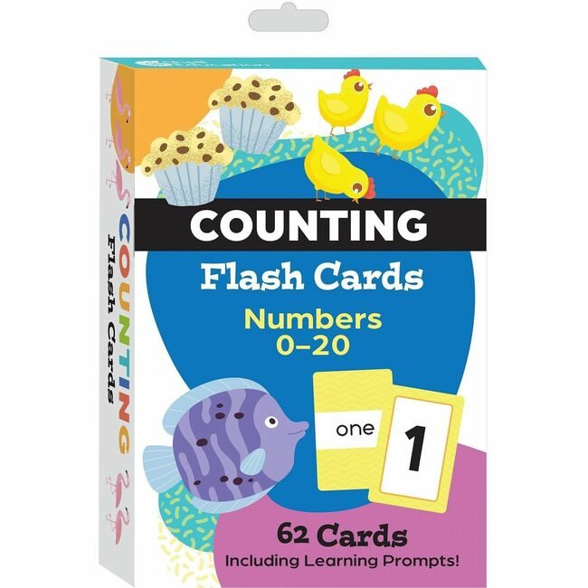 Teacher Created Materials / Shell Education Cards Flash Counting 0-20 SHL155900